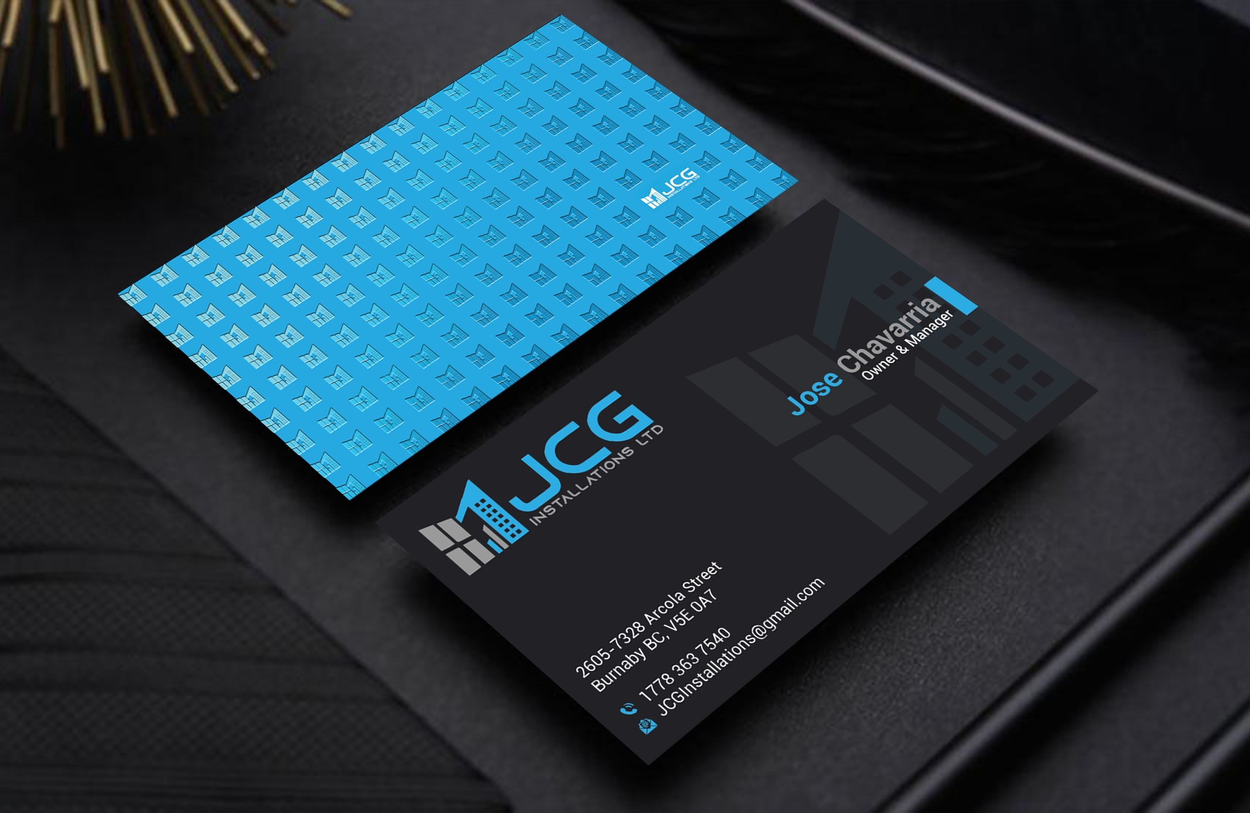 Business Card Design by DesignerShahadat for JCG Installations Ltd  | Design #33032968