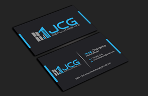 Business Card Design by DesignerShahadat for JCG Installations Ltd  | Design: #33038266