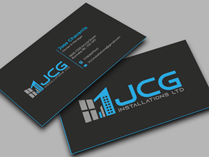 Design de Carte de Visite par Innovative Graphix pour JCG Installations Ltd  | Design : #33040411