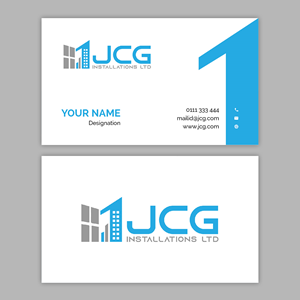 Business Card Design by YourLogoMaster for JCG Installations Ltd  | Design: #33030506
