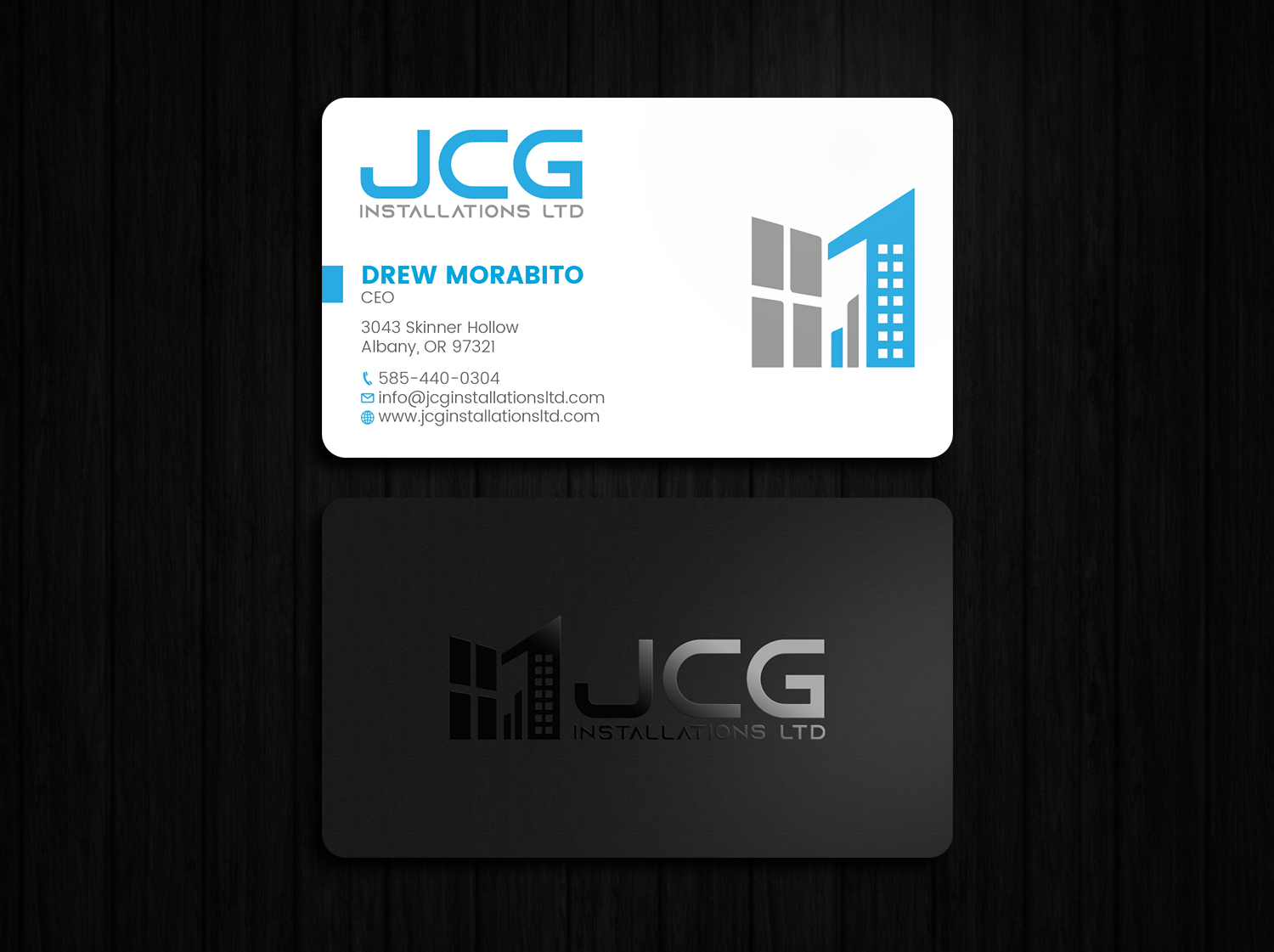 Diseño de Tarjeta de Presentación por Tripti Ranjan Gain para JCG Installations Ltd  | Diseño #33020552