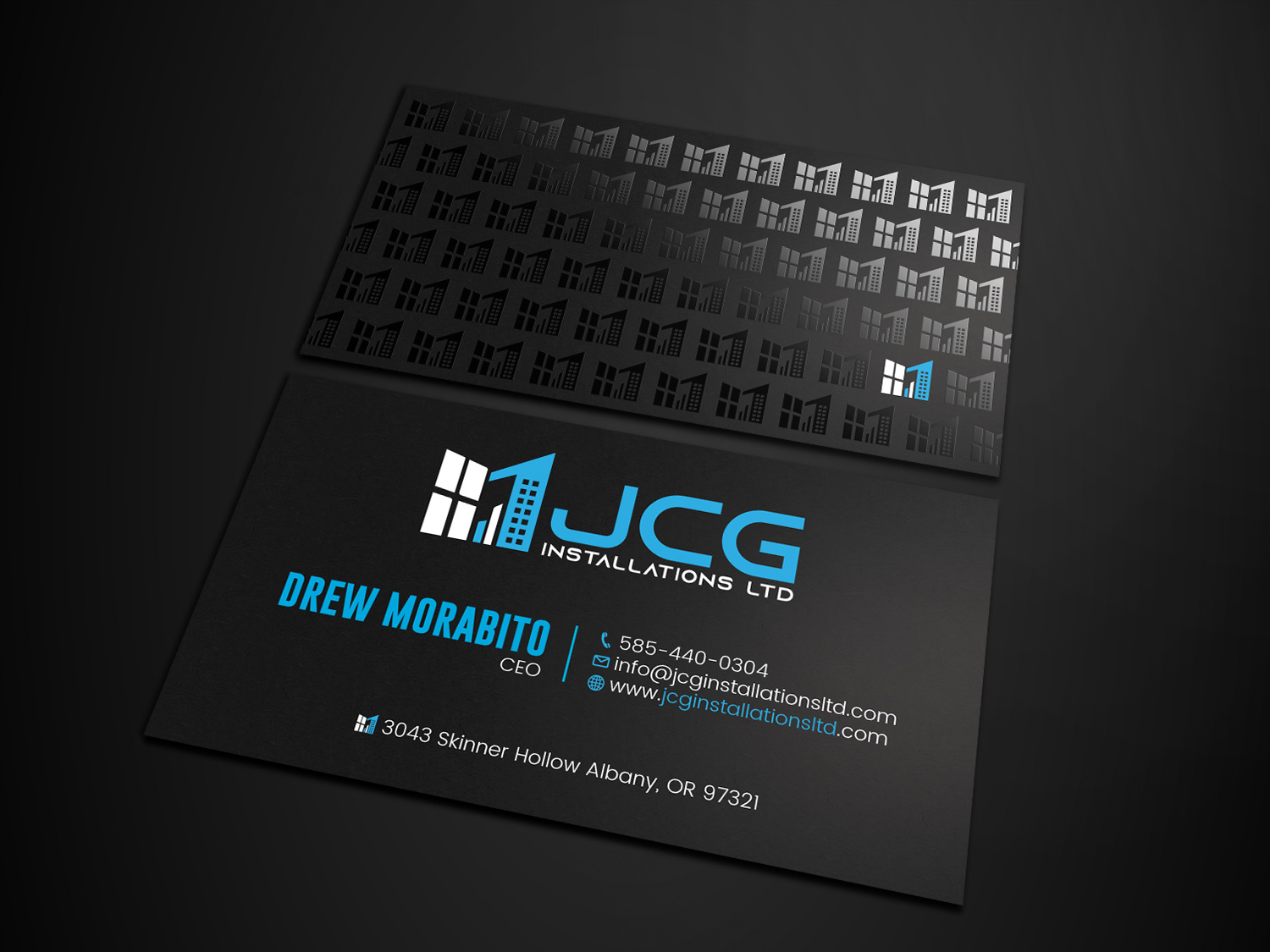 Diseño de Tarjeta de Presentación por Tripti Ranjan Gain para JCG Installations Ltd  | Diseño #33020559