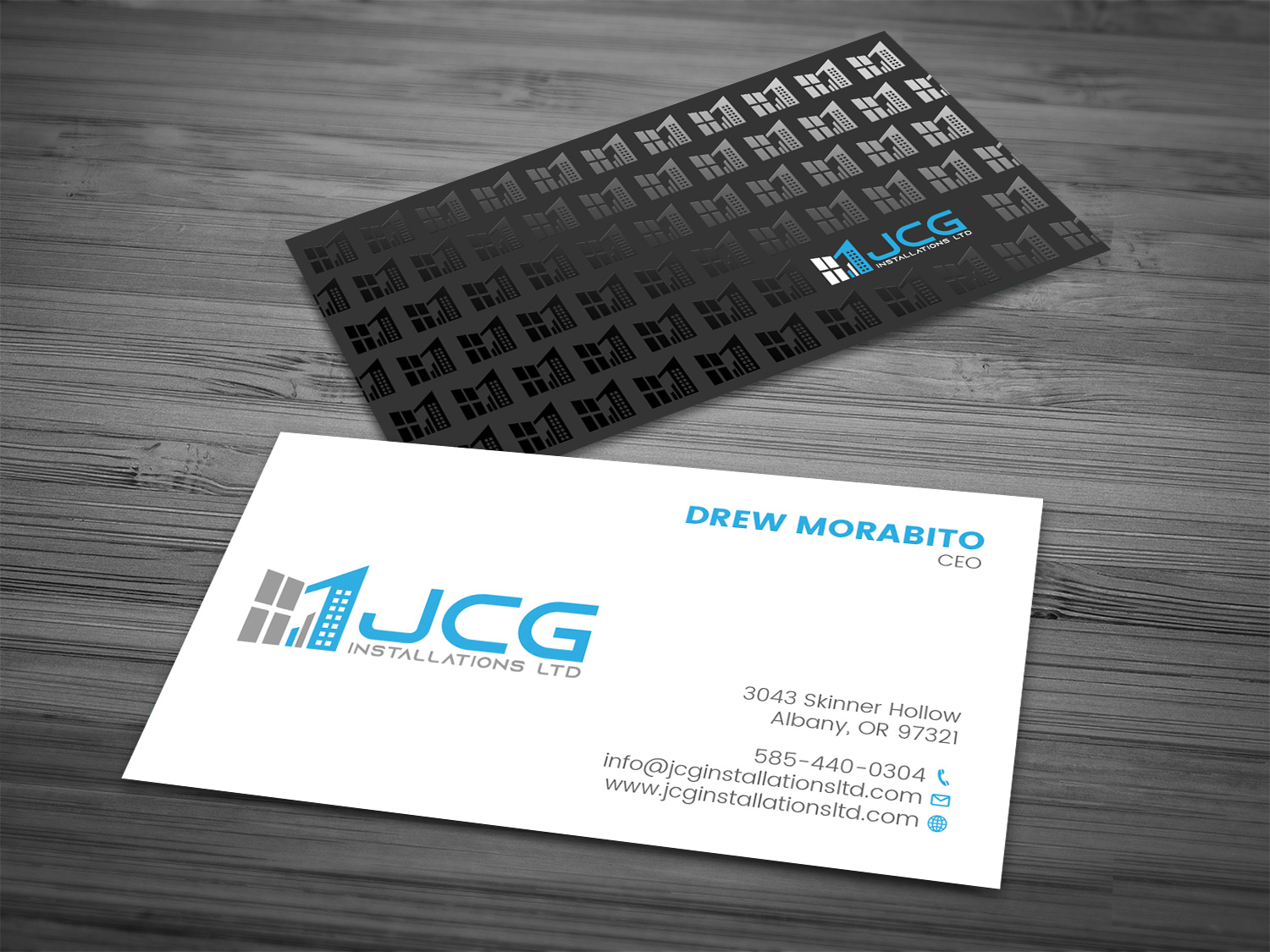 Diseño de Tarjeta de Presentación por Tripti Ranjan Gain para JCG Installations Ltd  | Diseño #33020563