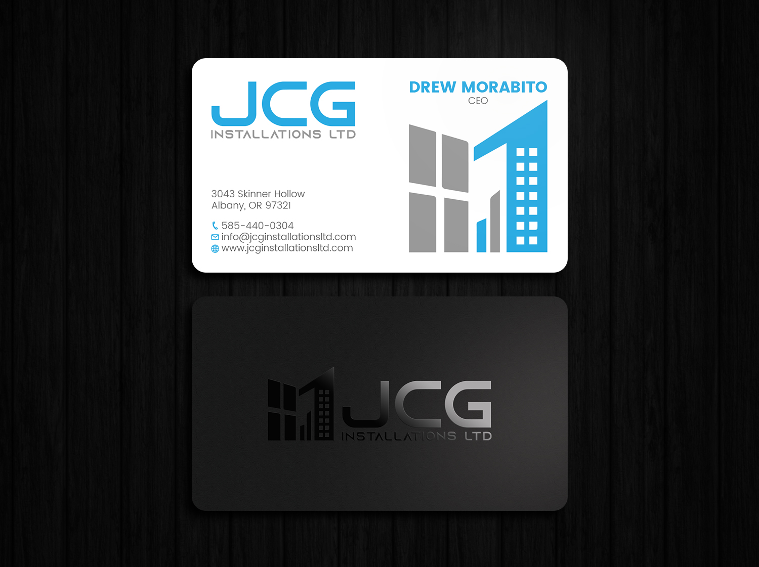 Diseño de Tarjeta de Presentación por Tripti Ranjan Gain para JCG Installations Ltd  | Diseño #33020567