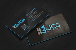 Business Card Design by Uttom 2 for JCG Installations Ltd  | Design: #33030338