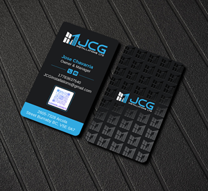 Business Card Design by Imagine design000 for JCG Installations Ltd  | Design: #33026863