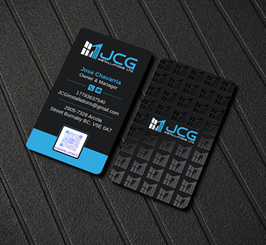 Business Card Design by Imagine design000 for JCG Installations Ltd  | Design: #33026864