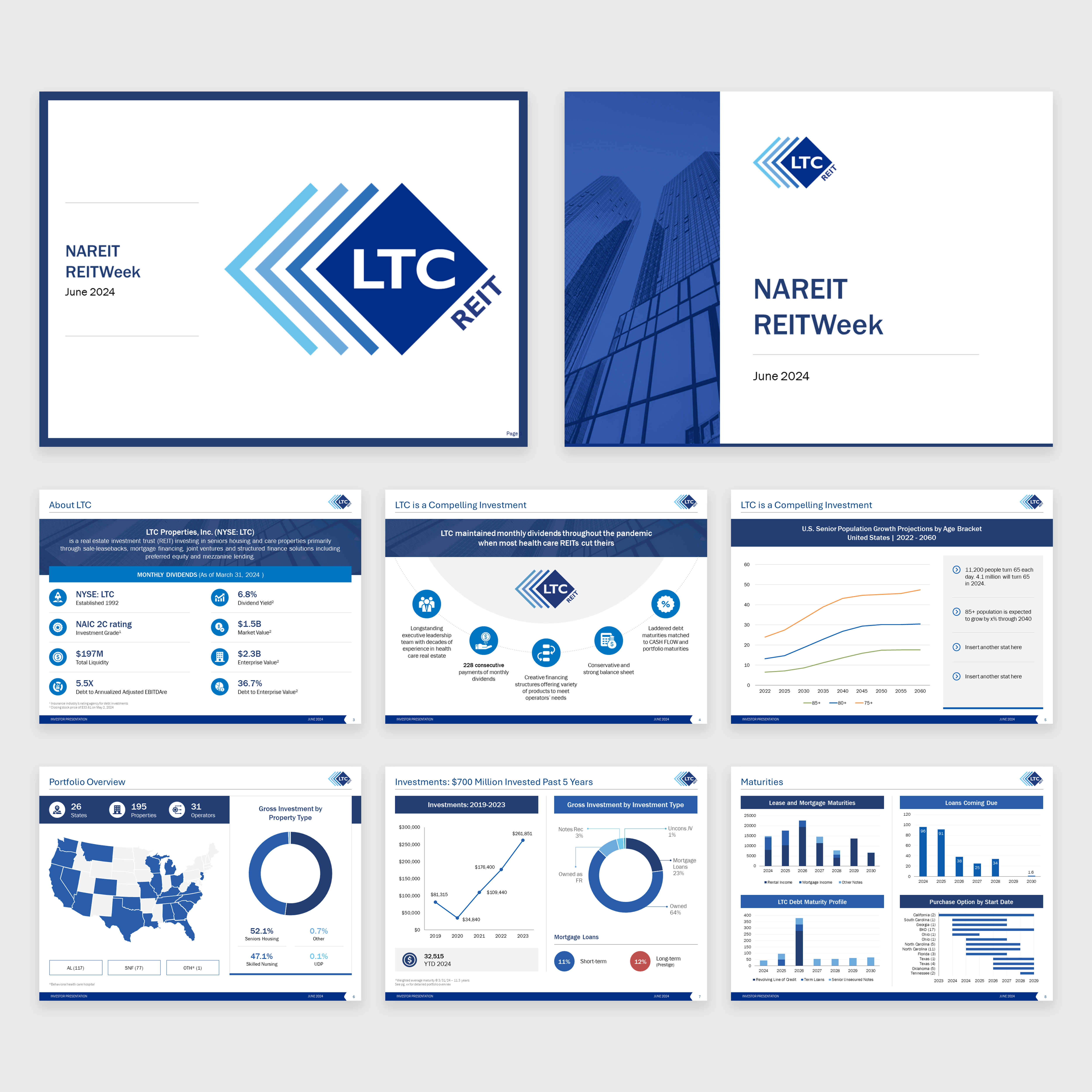 Diseño de PowerPoint por RCDJ para LTC Properties | Diseño #33050777