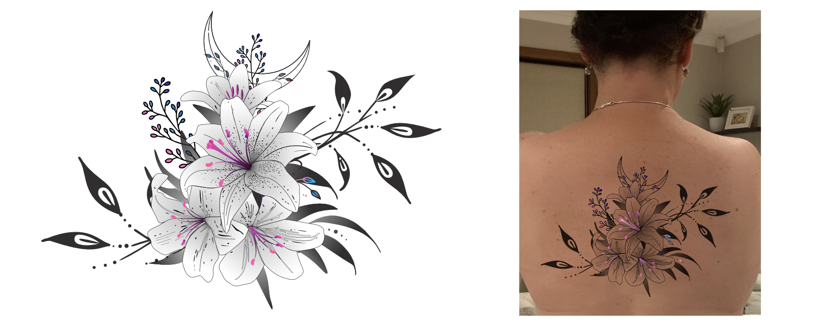 Tattoo Design by Zarina Tama for this project | Design #33071728