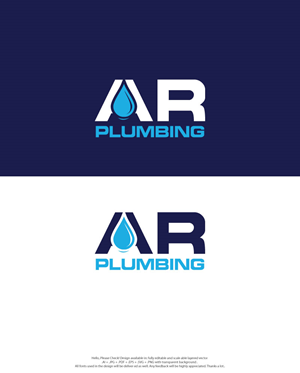 Logo Design by skart for A.R. Plumbing llc | Design: #33034960