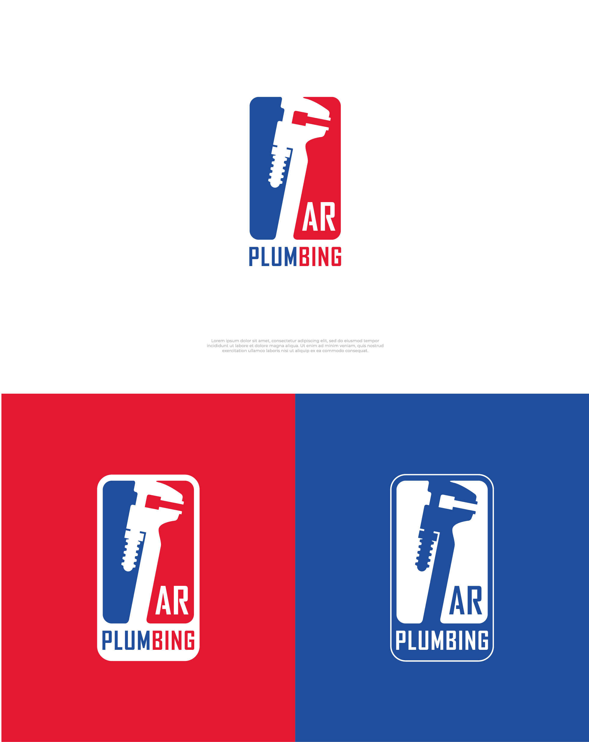 Logo-Design von Nash_Shaha für A.R. Plumbing llc | Design #33039629