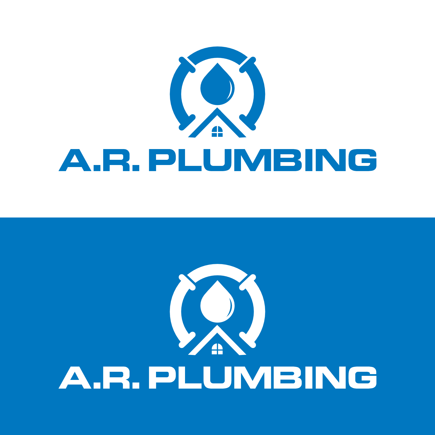 Logo Design by cah awu for A.R. Plumbing llc | Design #33029574