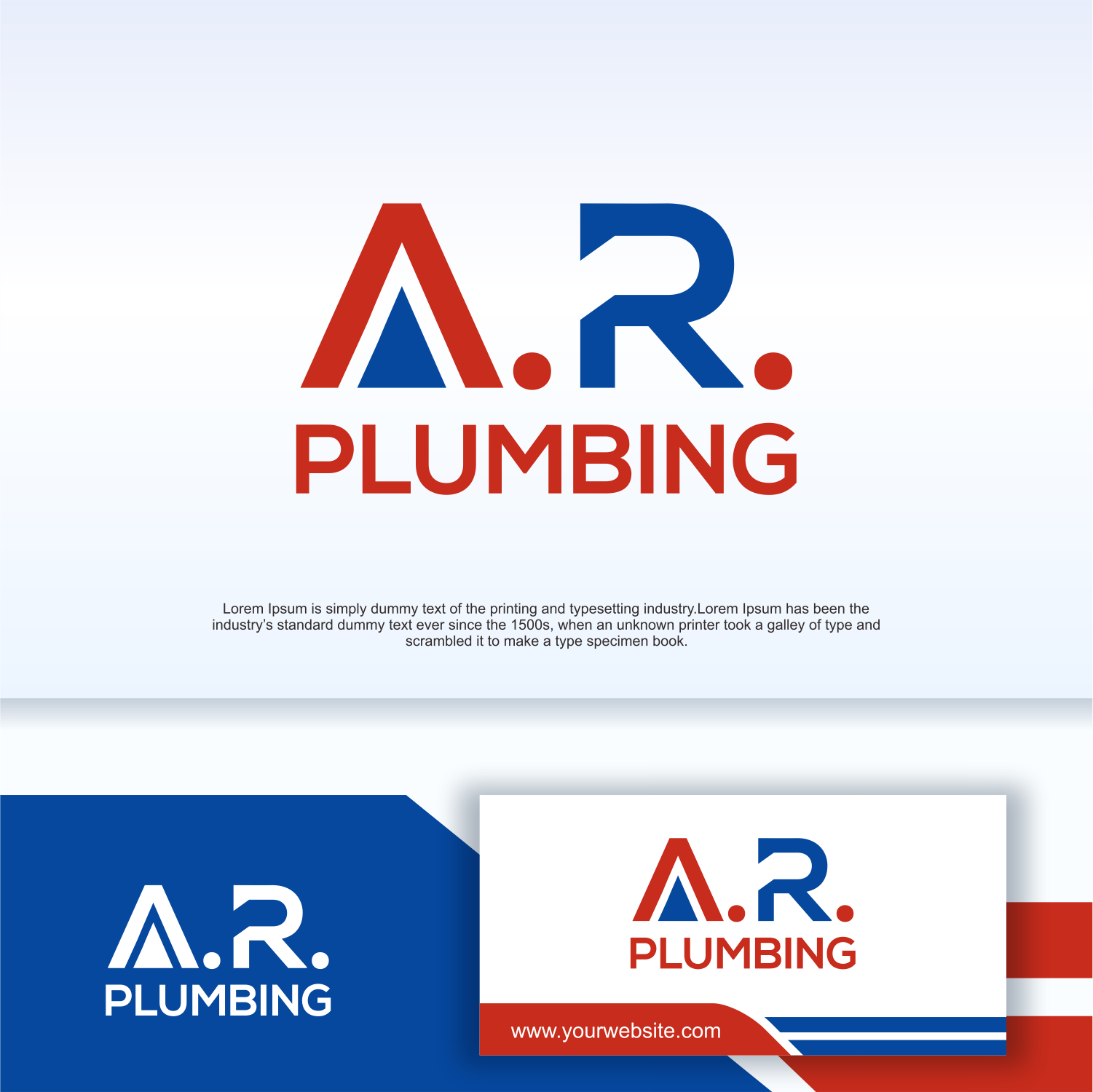 Diseño de Logo por Apache Kretek para A.R. Plumbing llc | Diseño #33033977