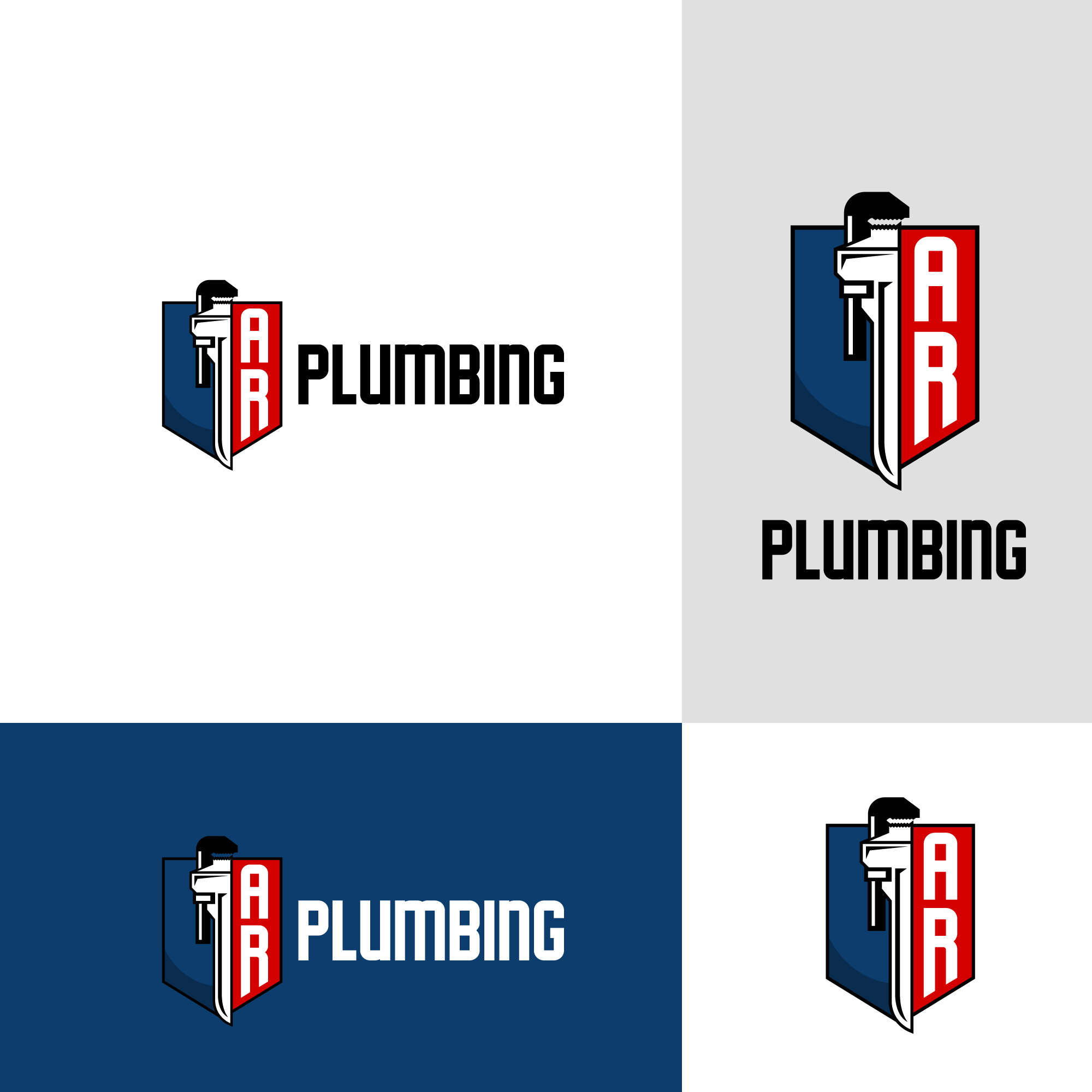 Logo Design by Transformed Design Inc. for A.R. Plumbing llc | Design #33038673