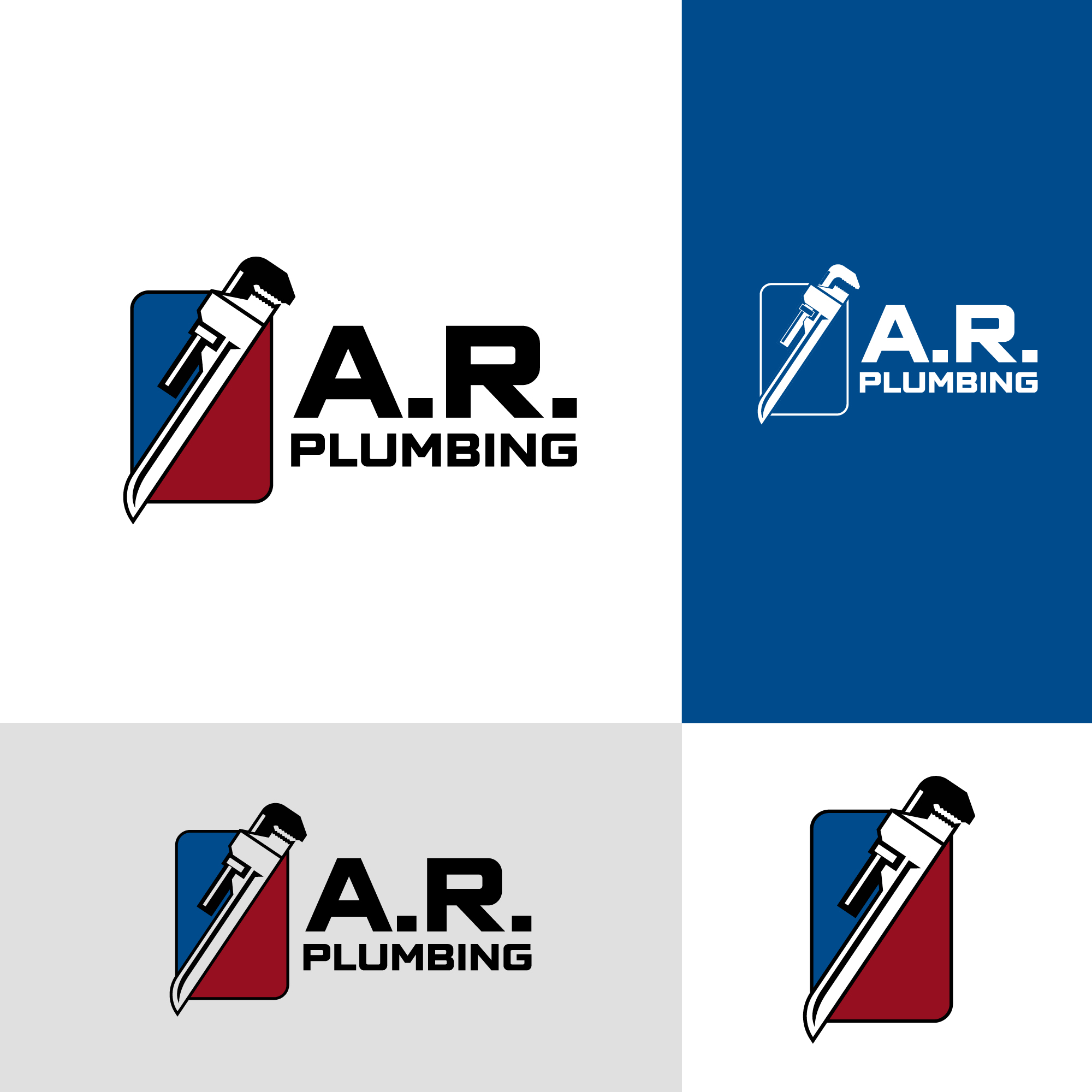 Diseño de Logo por Transformed Design Inc. para A.R. Plumbing llc | Diseño #33038675