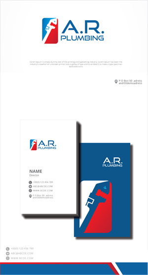Design de Logo par zebronicgraphic pour A.R. Plumbing llc | Design : #33028013