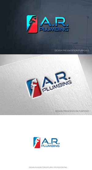 Design de Logo par zebronicgraphic pour A.R. Plumbing llc | Design : #33028015