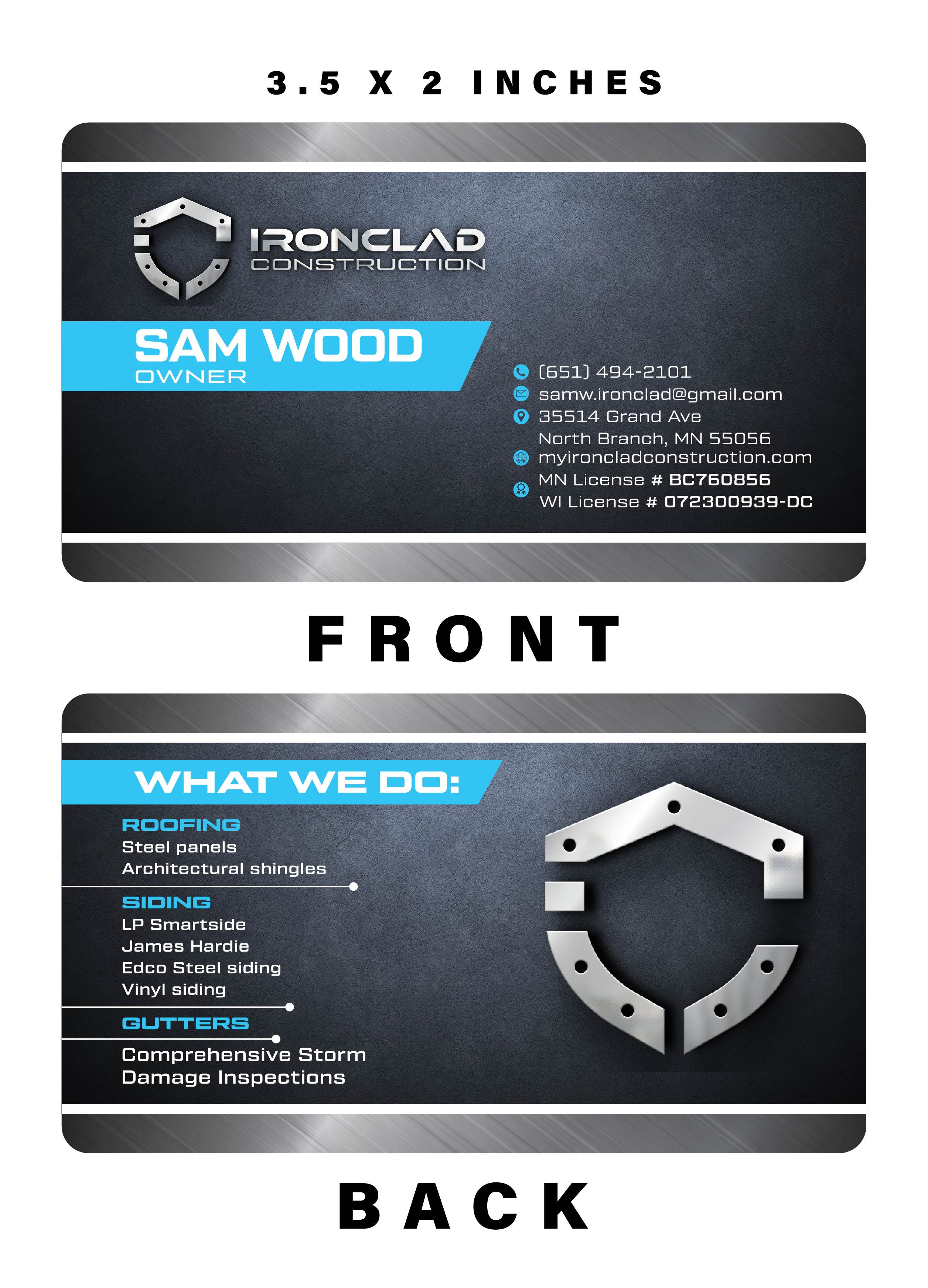 Business Card Design by John Mark Arts for this project | Design #33059712