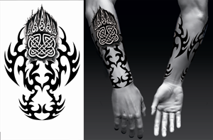 Tattoo Design by Jamal 12