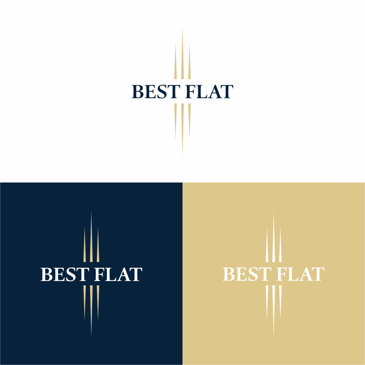 Logo Design by AMBStudio for Best Flat | Design #33043378
