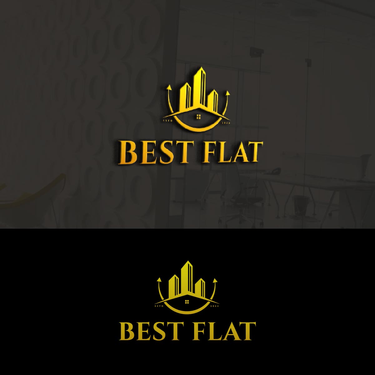 Logo Design by Loknath for Best Flat | Design #33042850