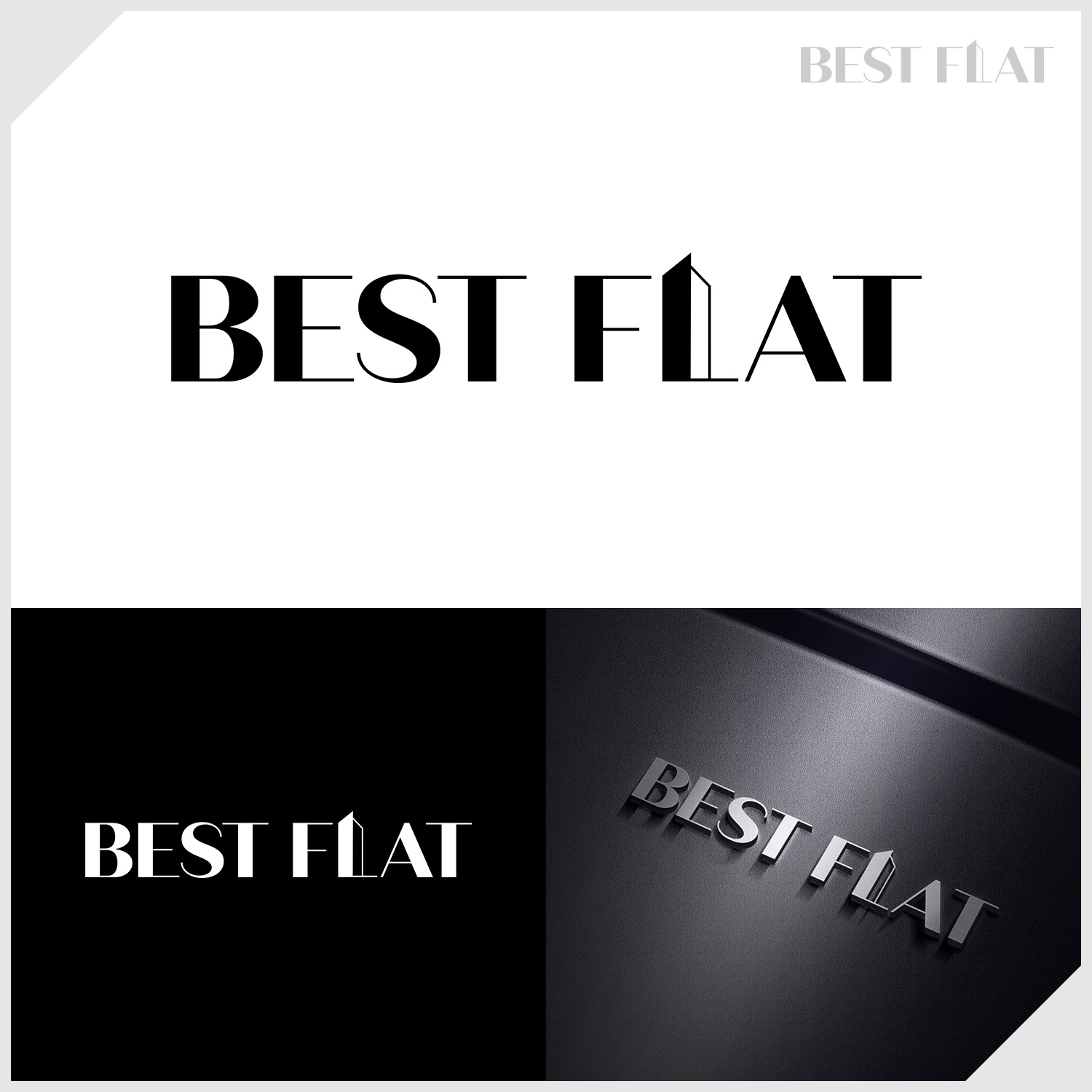 Design de Logo par IDesign1606 pour Best Flat | Design #33042589