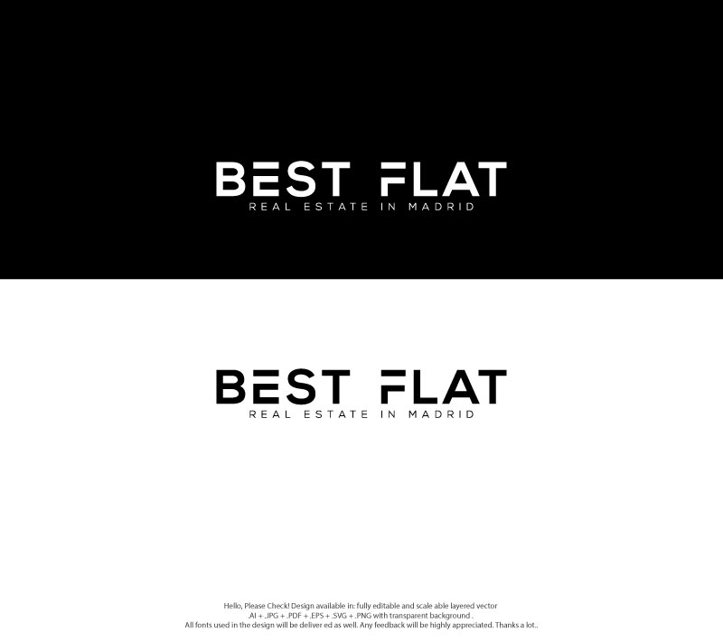 Logo Design by skart for Best Flat | Design #33037557
