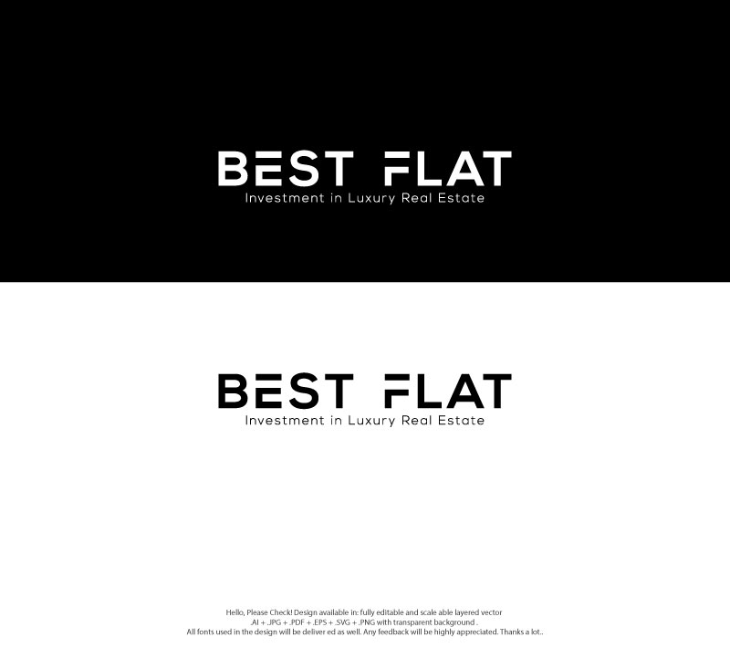 Logo Design by skart for Best Flat | Design #33037582