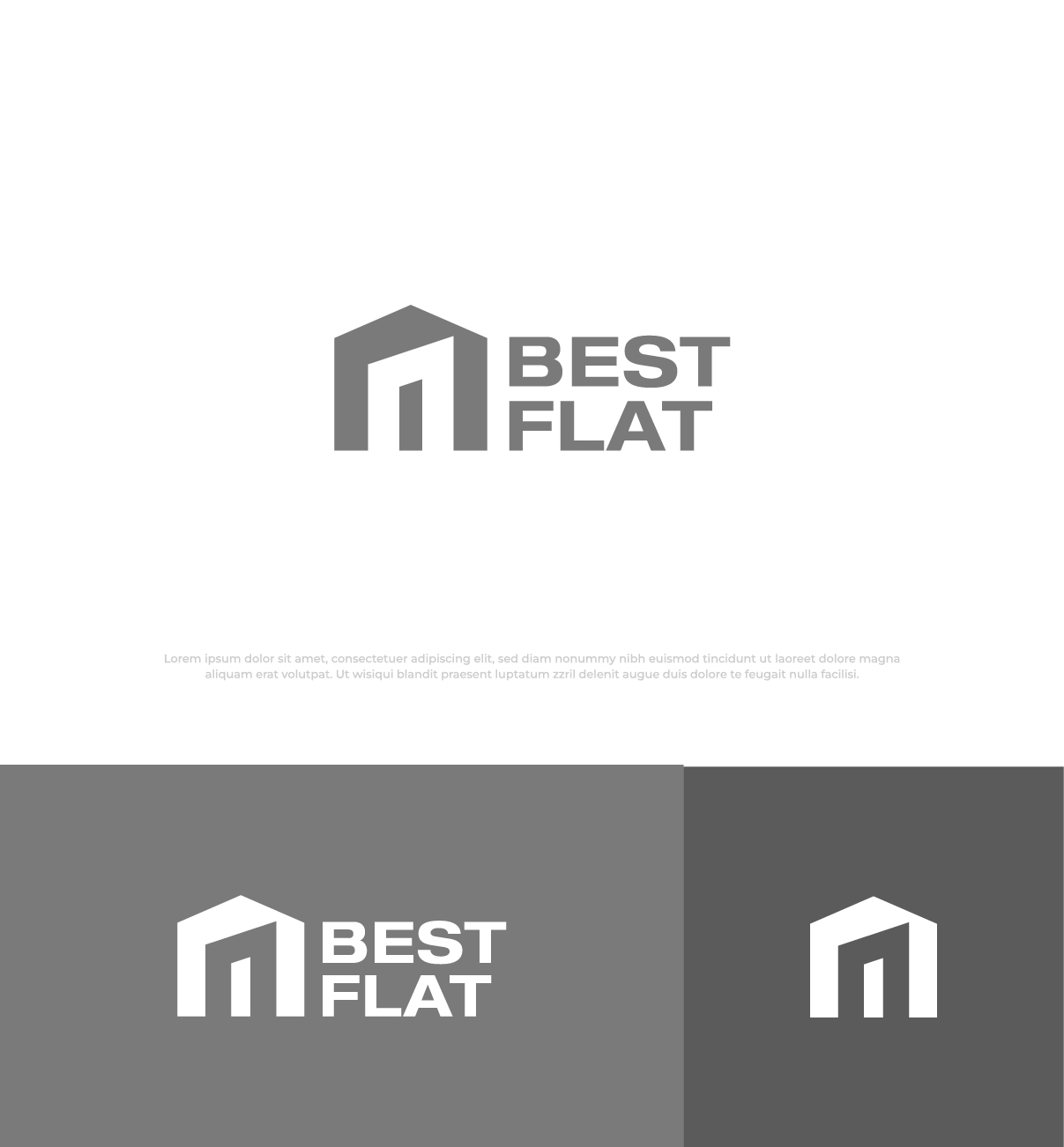 Logo-Design von Hasin_Designs für Best Flat | Design #33038480