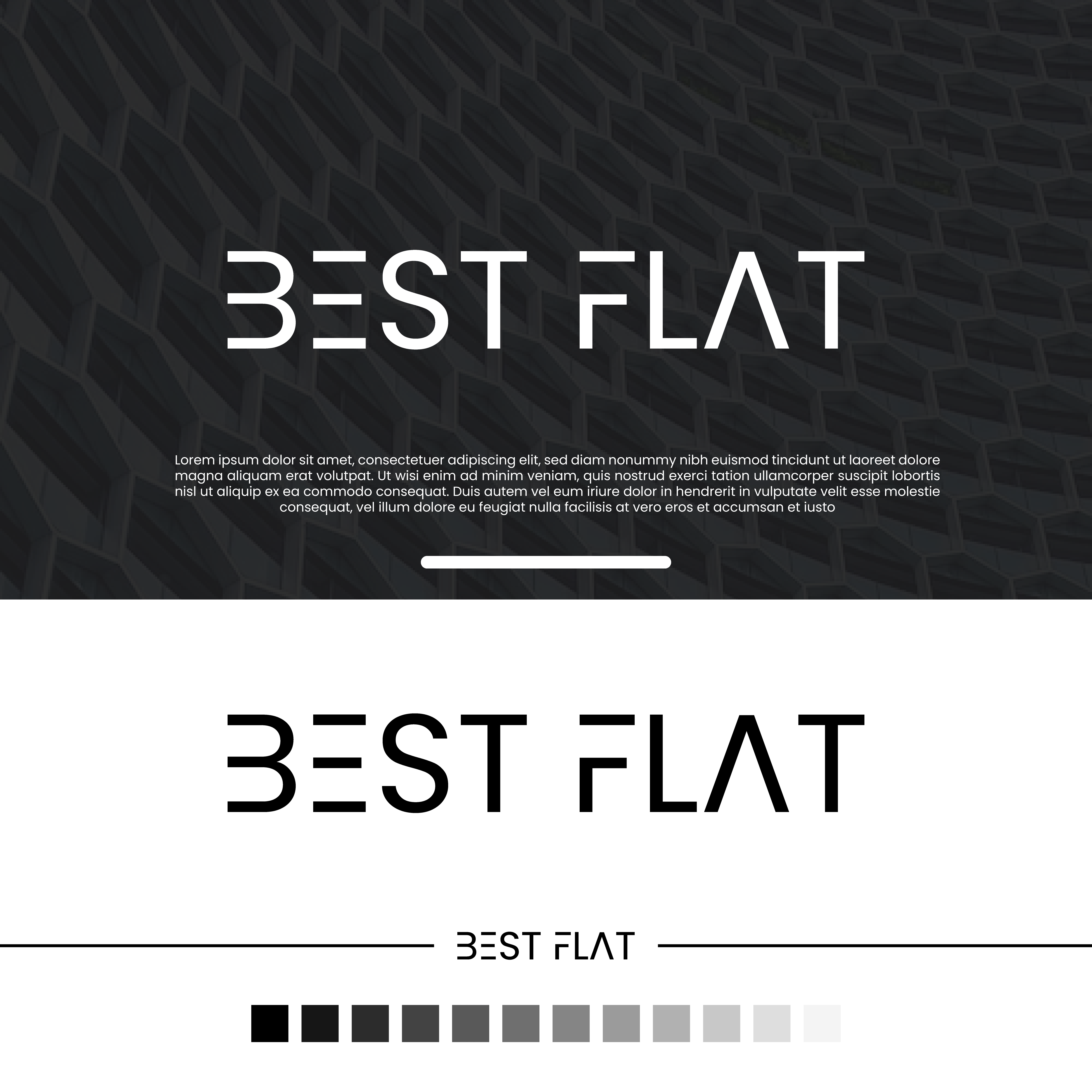 Logo Design by muhaswin for Best Flat | Design #33039719