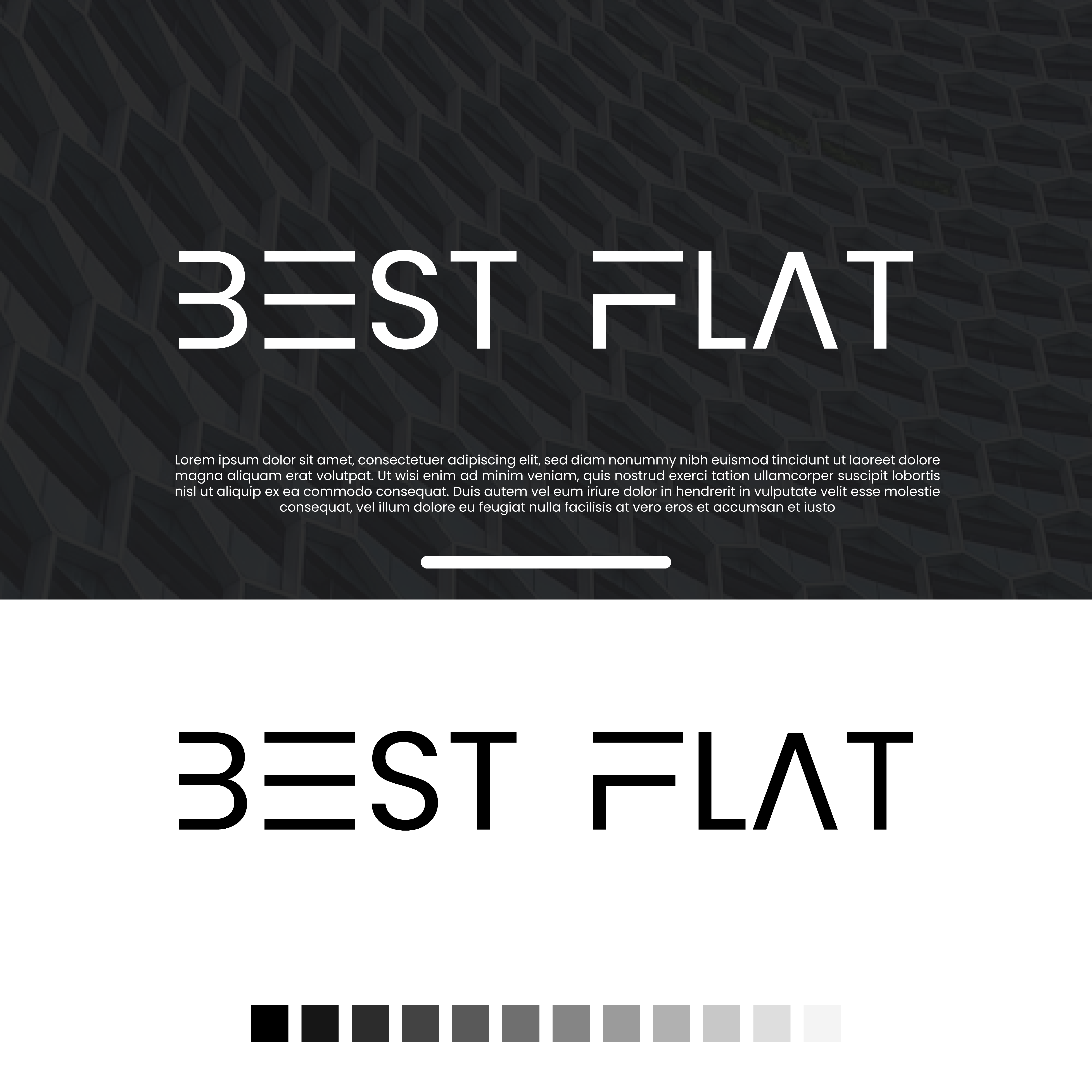 Logo Design by muhaswin for Best Flat | Design #33039732