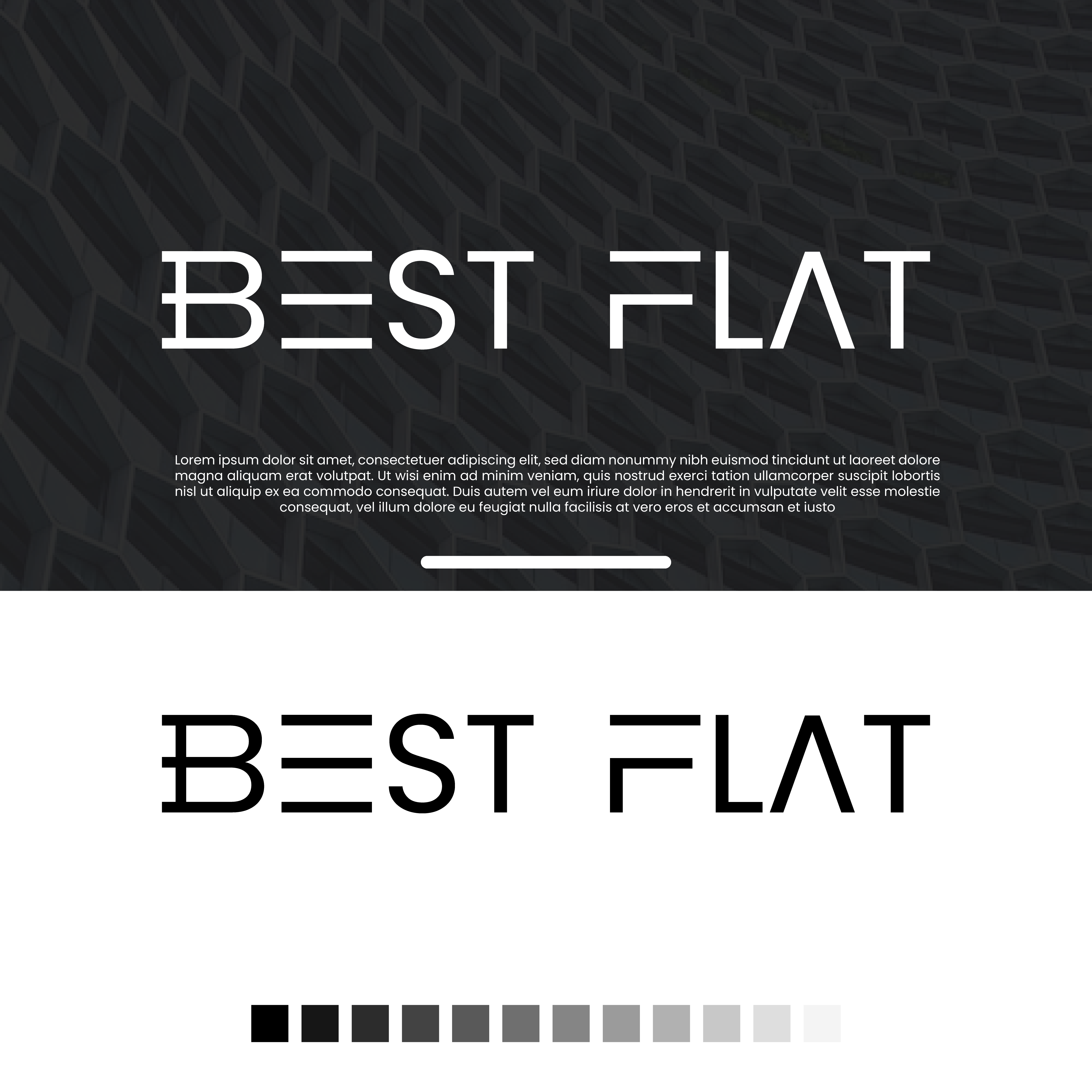 Logo Design by muhaswin for Best Flat | Design #33039747