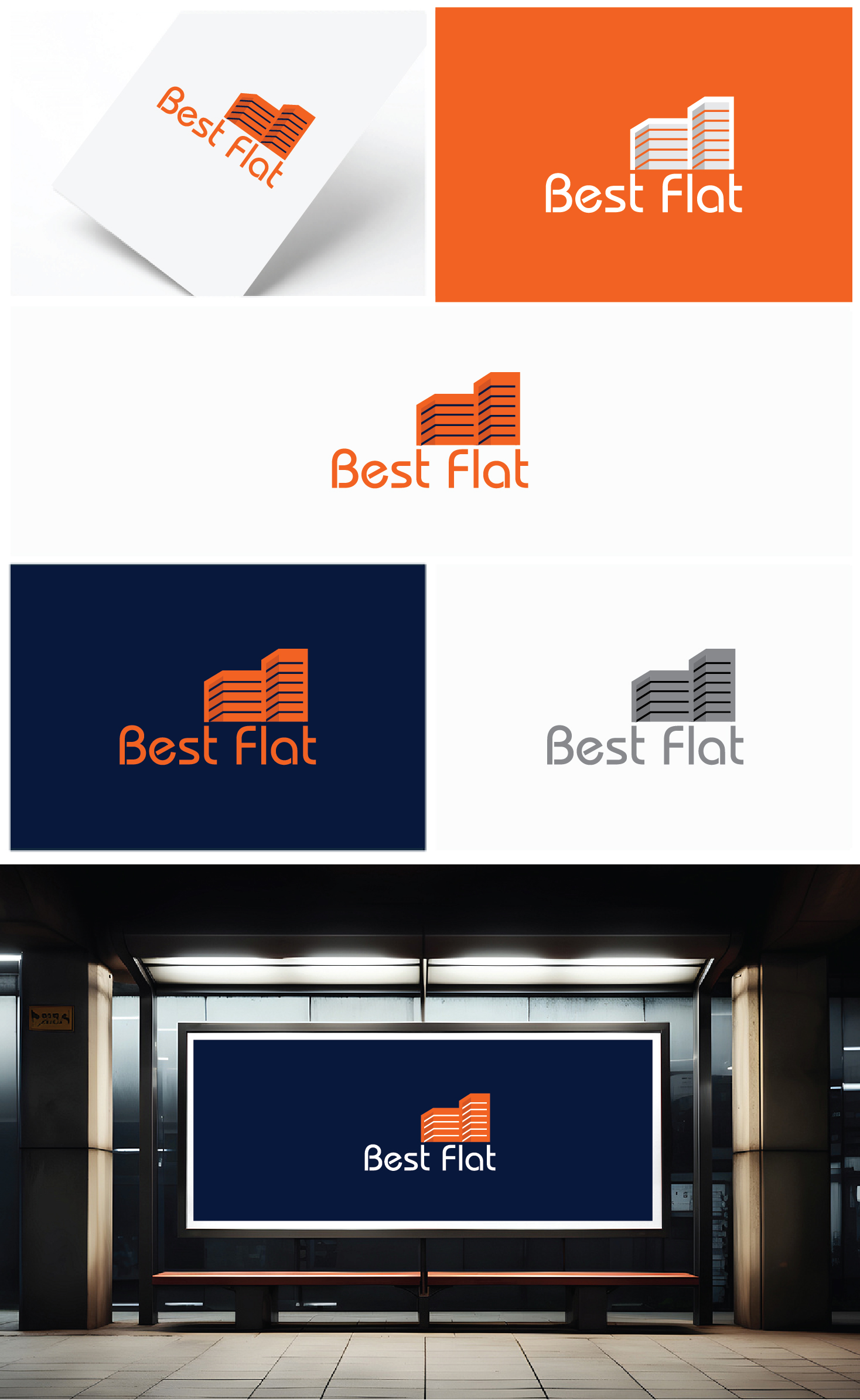 Logo-Design von Deziners Zone für Best Flat | Design #33037967