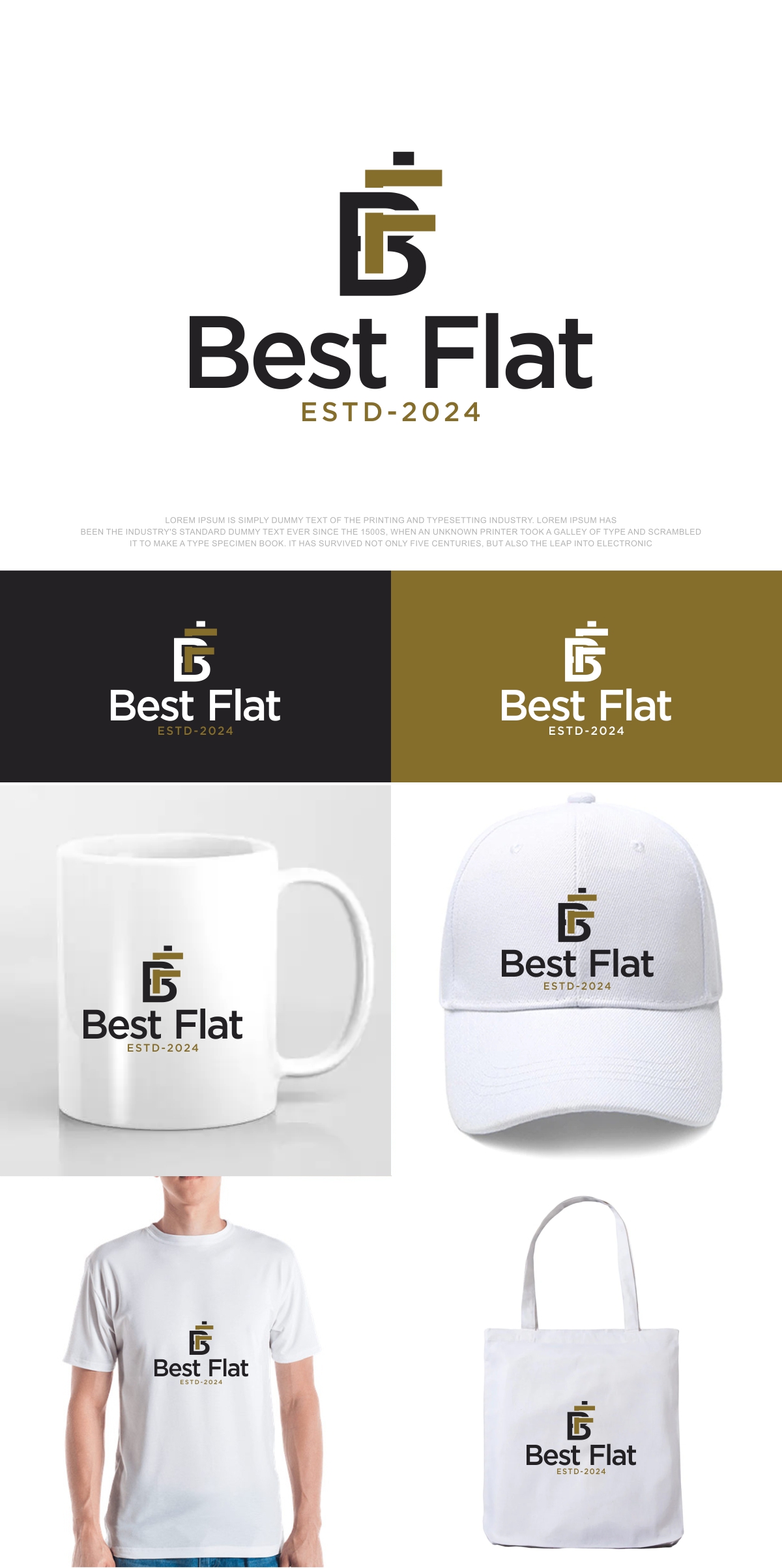 Logo Design by fly  design for Best Flat | Design #33042101