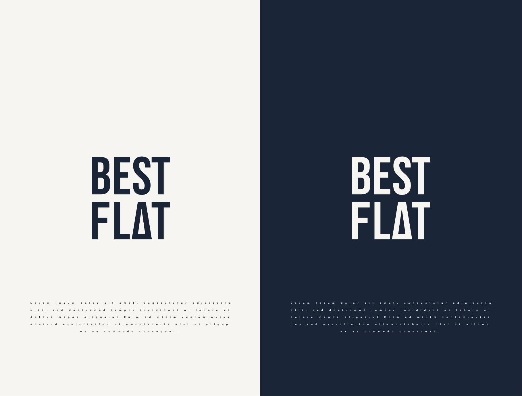 Logo Design by syra1233 for Best Flat | Design #33062248