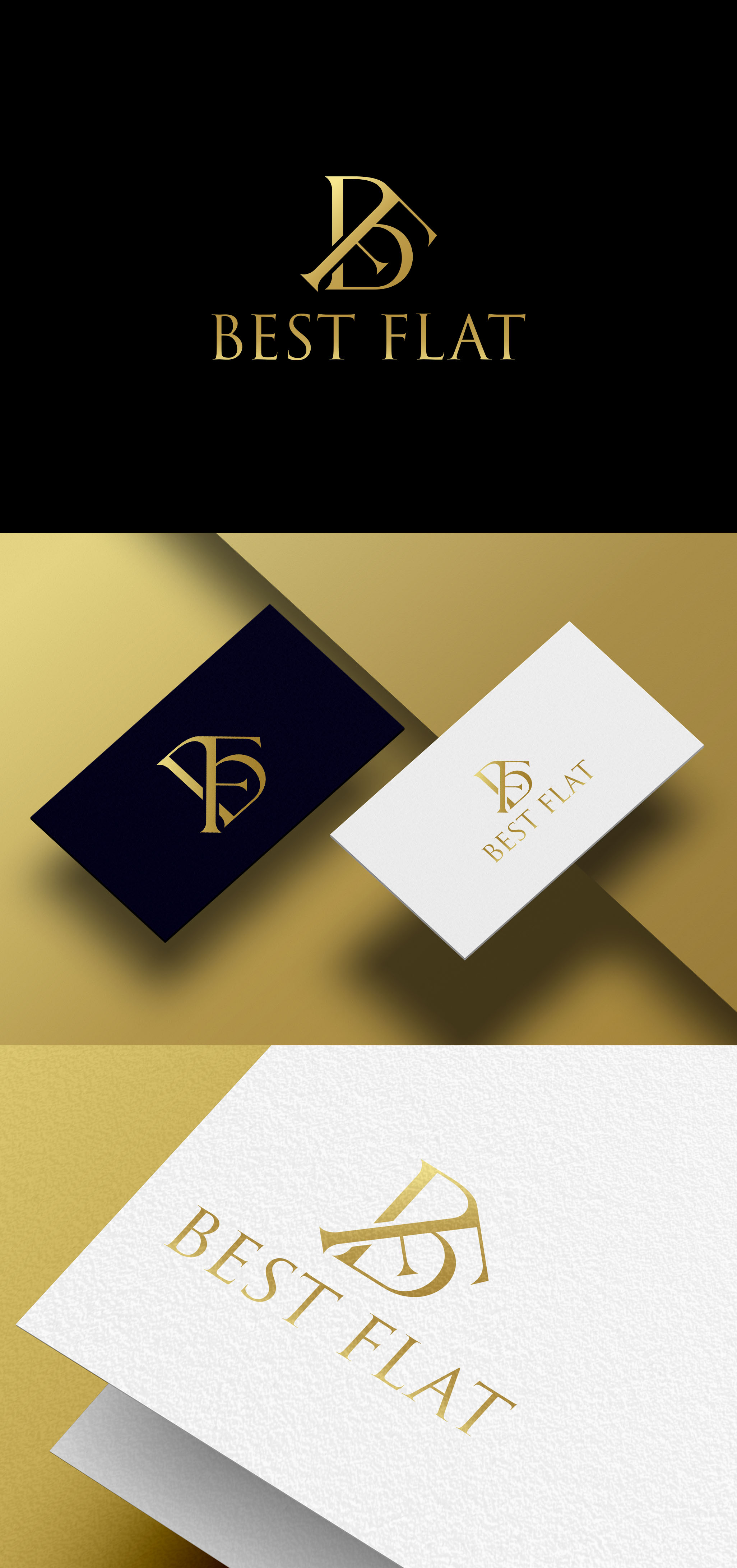 Logo Design by aexoagency for Best Flat | Design #33037287