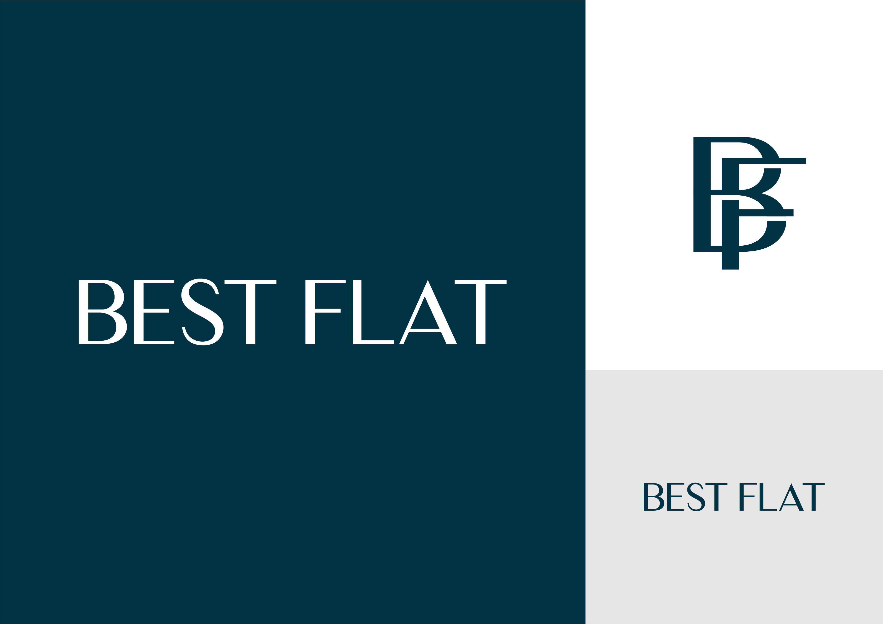Logo Design by ammar_ed for Best Flat | Design #33037980