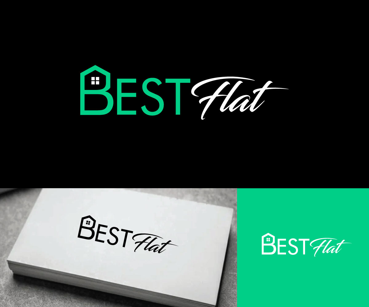 Logo Design by Ansh Design for Best Flat | Design #33037514