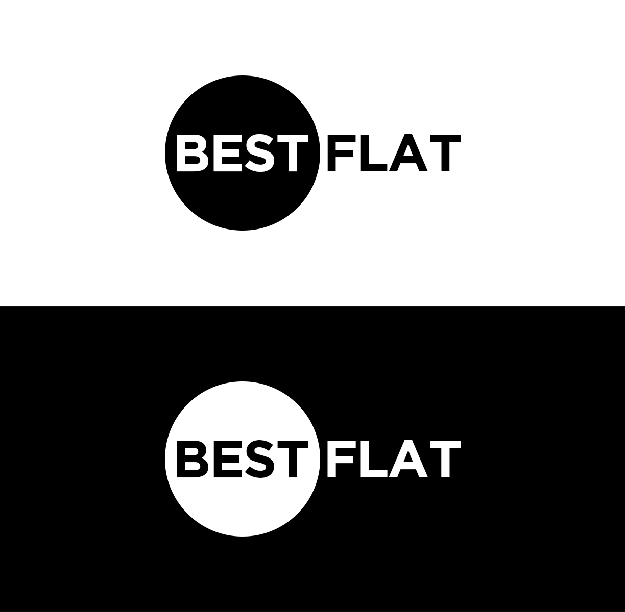 Logo Design by Soonia for Best Flat | Design #33038734