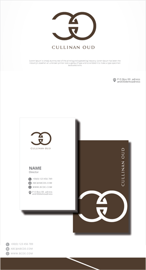 Logo Design by zebronicgraphic for The Cullinan Oud Center | Design: #33029130