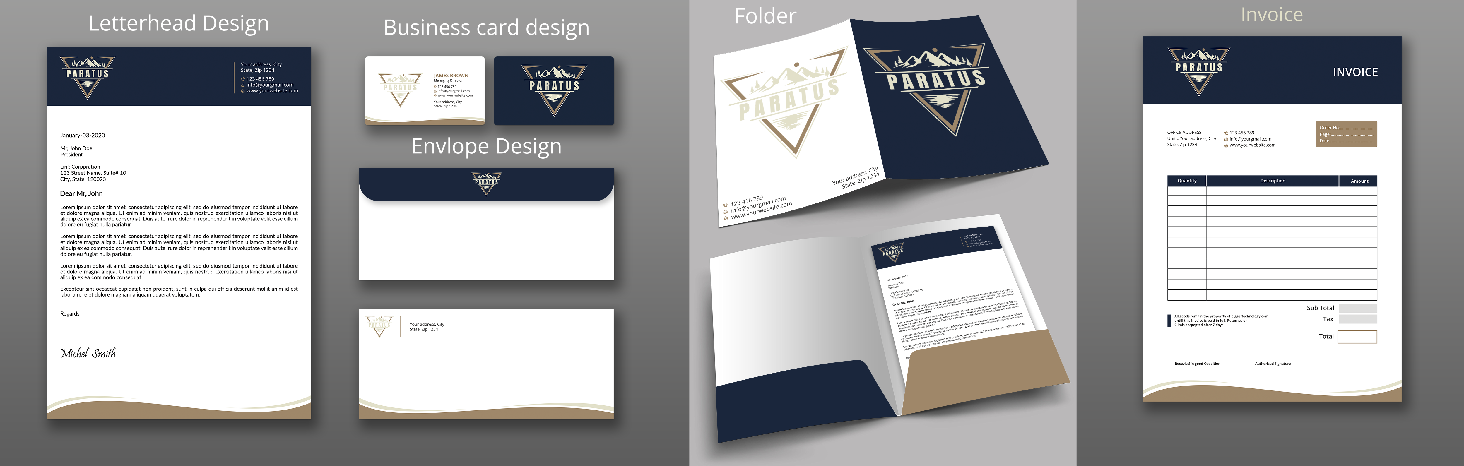 Diseño de Papelería por Expert Bappy para este proyecto | Diseño #33044101