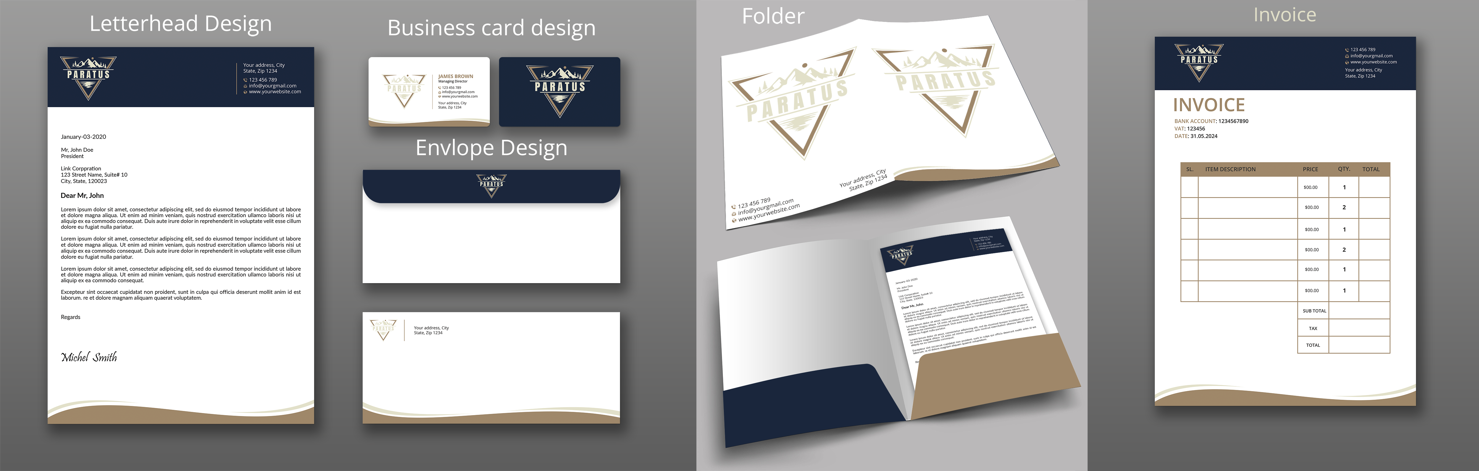 Design de Papeterie par Expert Bappy pour ce projet | Design #33045572