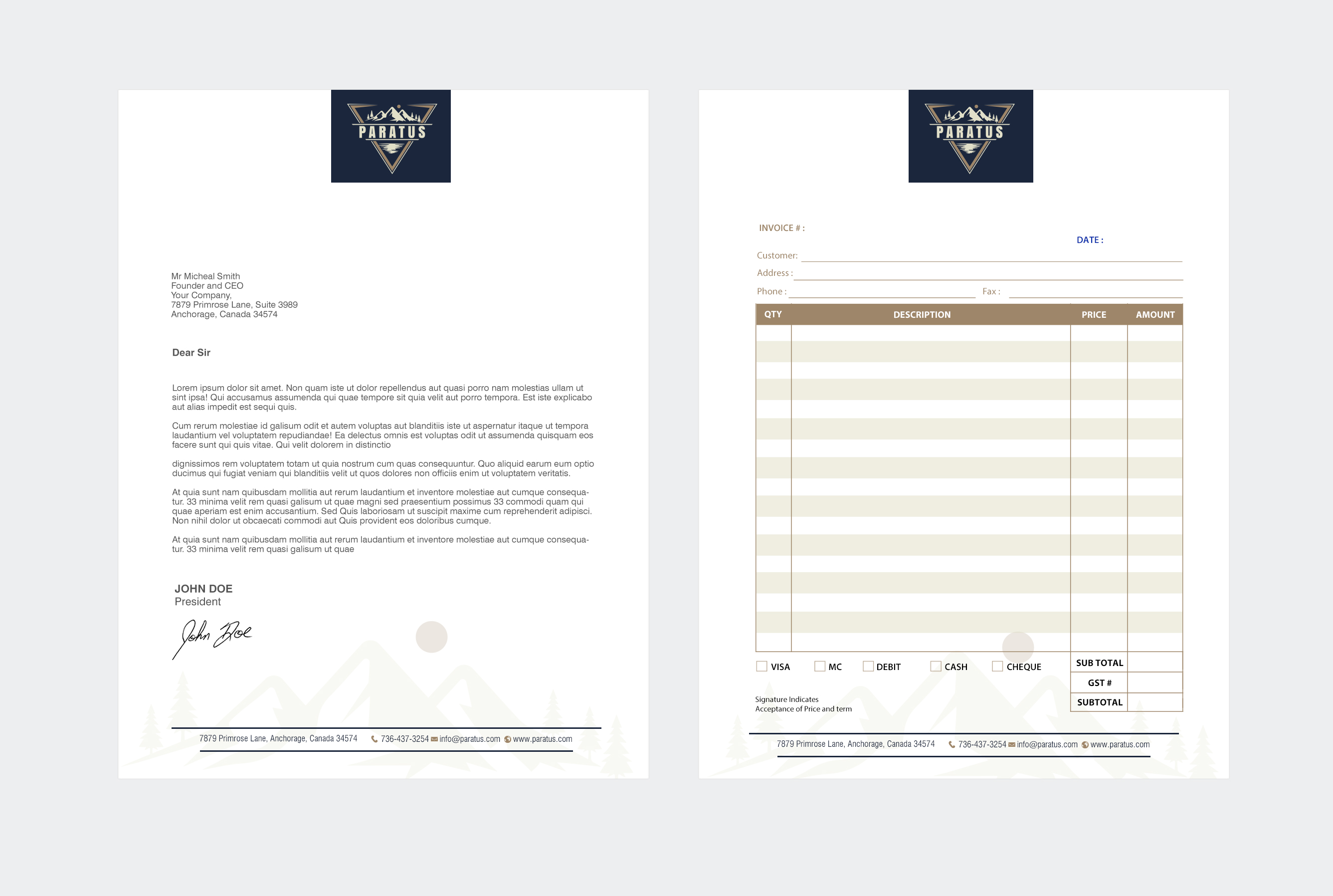 Diseño de Papelería por chandrayaan.creative para este proyecto | Diseño #33059976