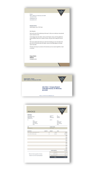 Stationery Design by joseborgesbarboza 2 for this project | Design: #33055316