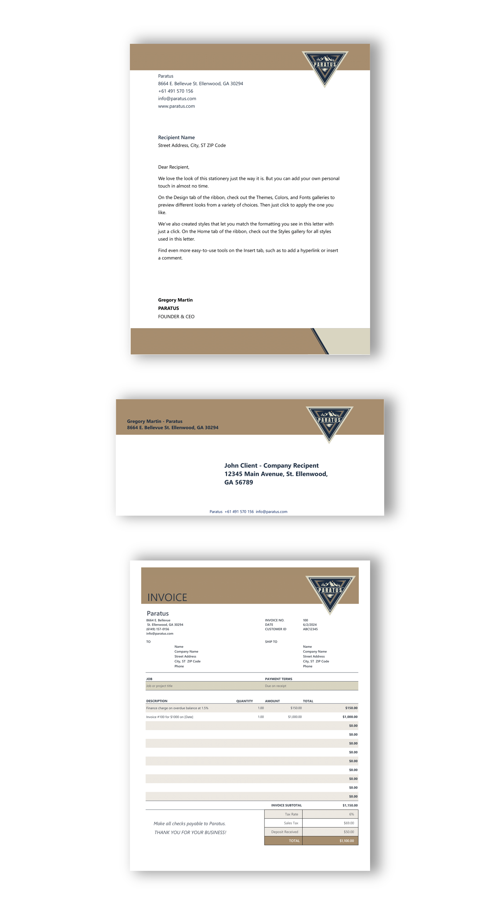 Stationery Design by joseborgesbarboza 2 for this project | Design #33055317