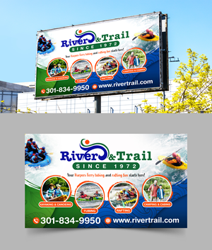 Billboard Design by Sam.Art for River & Trail Outfitters | Design #33035542