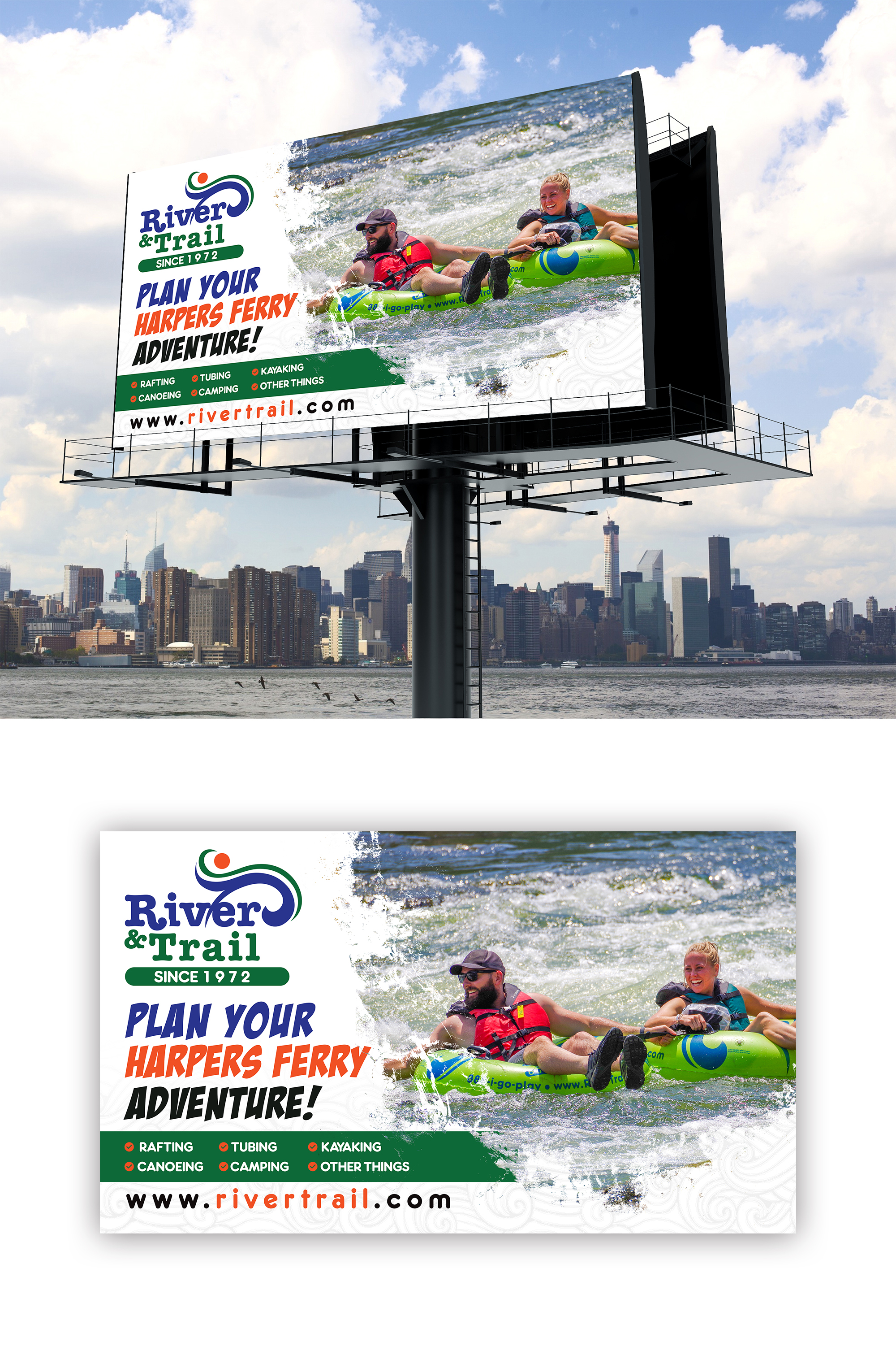 Billboard Design by debdesign for River & Trail Outfitters | Design #33037322