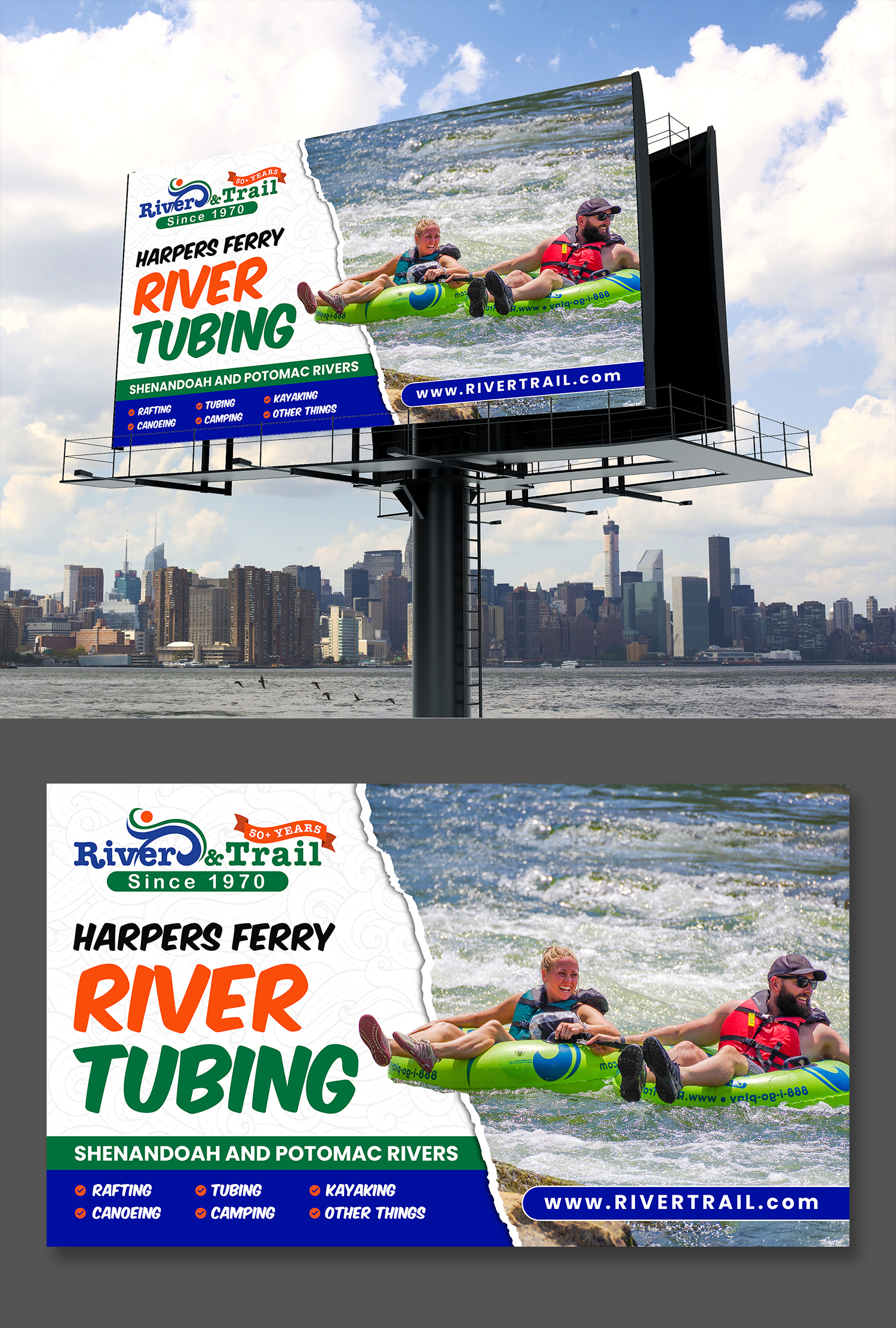 Billboard Design by debdesign for River & Trail Outfitters | Design #33038046