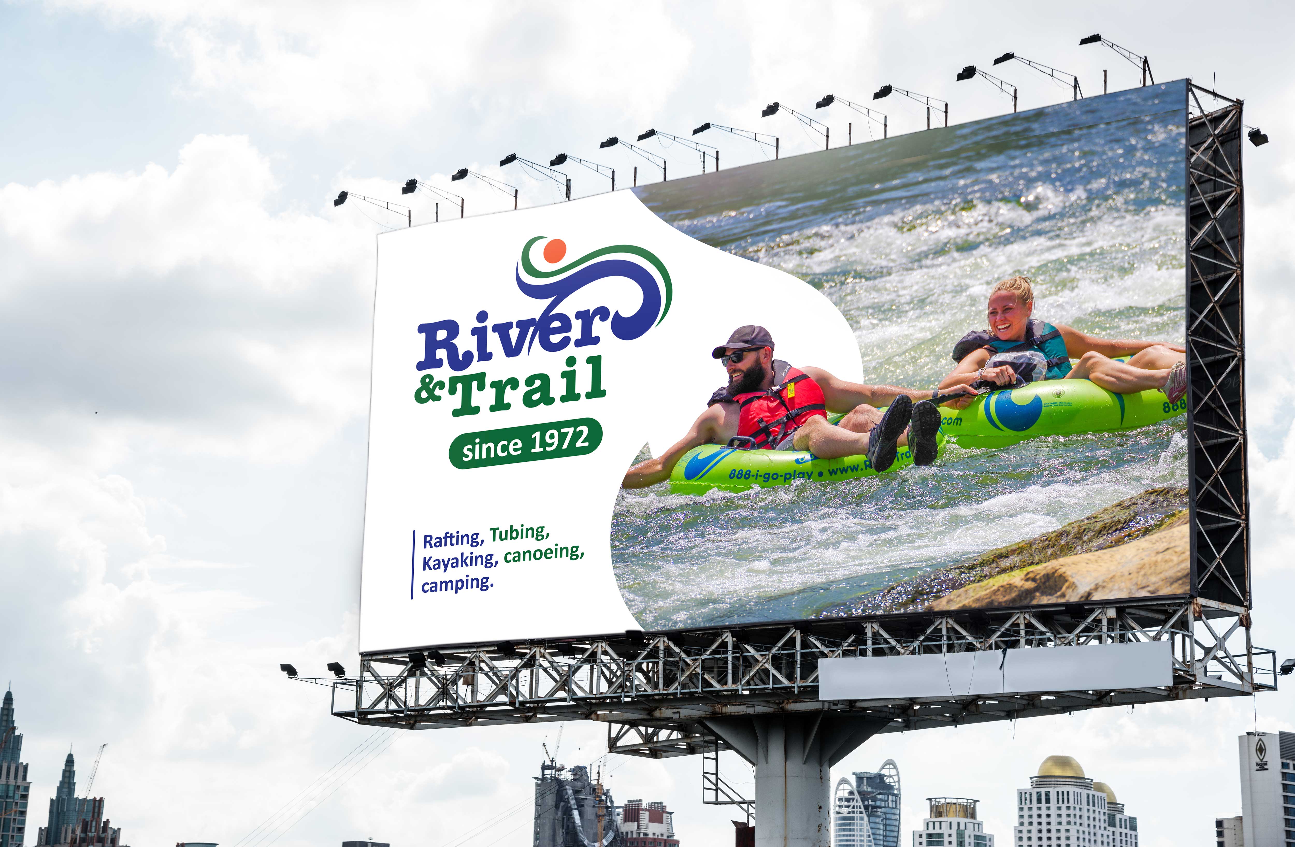 Diseño de Cartelera por noeg.hasan para River & Trail Outfitters | Diseño #33047874