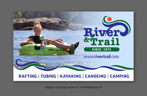 Billboard Design by D Creative for River & Trail Outfitters | Design #33043668